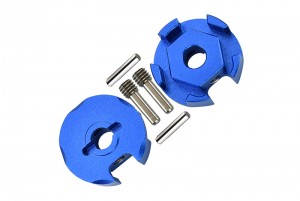 GPM SLA006 ALUMINIUM WHEEL HEX CLAW - 2PCS  FOR TRAXXAS SLASH 4X4 & LOW-CG 68086-2 - SLA006-B