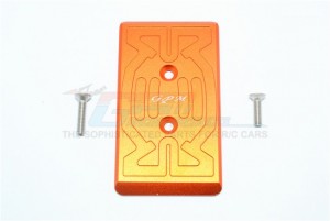 GPM MAN331F ALUMINUM FRONT CHASSIS PROTECTION PLATE 1/8 NERO 6S BLX AR106011/AR106009 - MAN331F-OR