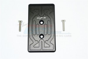 GPM MAN331R ALUMINUM REAR CHASSIS PROTECTION PLATE 1/8 NERO 6S BLX AR106011/AR106009 - MAN331R-BK