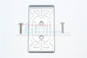 GPM MAN331R ALUMINUM REAR CHASSIS PROTECTION PLATE 1/8 NERO 6S BLX AR106011/AR106009 - MAN331R-GS