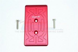 GPM MAN331R ALUMINUM REAR CHASSIS PROTECTION PLATE 1/8 NERO 6S BLX AR106011/AR106009 - MAN331R-R