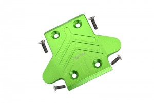 GPM MAS331F ALUMINUM MAS331F FRONT CHASSIS PROTECTION PLATE 1/10 ARRMA 4WD SENTON 6S BLX - Green - MAS331F-G