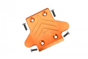 GPM MAS331F ALUMINUM MAS331F FRONT CHASSIS PROTECTION PLATE 1/10 ARRMA 4WD SENTON 6S BLX - Orange - MAS331F-OR