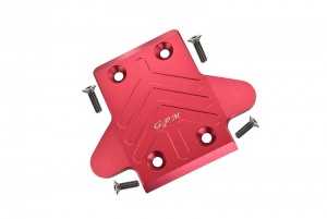 GPM MAS331F ALUMINUM MAS331F FRONT CHASSIS PROTECTION PLATE 1/10 ARRMA 4WD SENTON 6S BLX - Red - MAS331F-R