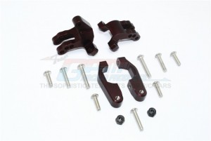 GPM VEN008 ALUMINUM FRONT SHOCK MOUNT 1/10 HPI ELECTRIC 4WD RTR VENTURE TOYOTA FJ CRUISER - Brown - VEN008-BR