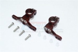 GPM VEN021 ALUMINUM ADJUSTABLE FRONT KNUCKLE ARM 1/10 ELECTRIC 4WD RTR VENTURE TOYOTA FJ CRUISER - Brown - VEN021-BR