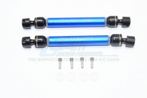 GPM VEN037SA ALUMINUM & STEEL FRONT/REAR CVD MAIN SHAFTS 1/10 ELECTRIC 4WD RTR VENTURE TOYOTA FJ CRUISER - Blue - VEN037SA-B