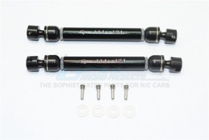 GPM VEN037SA ALUMINUM & STEEL FRONT/REAR CVD MAIN SHAFTS 1/10 ELECTRIC 4WD RTR VENTURE TOYOTA FJ CRUISER - VEN037SA-BK