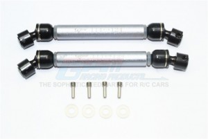 GPM VEN037SA ALUMINUM & STEEL FRONT/REAR CVD MAIN SHAFTS 1/10 ELECTRIC 4WD RTR VENTURE TOYOTA FJ CRUISER - Gun silver - VEN037SA-GS