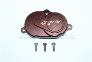ALUMINUM REAR GEARBOX COVER 1/8 T3-01 DANCING RIDER-57405 - Brown - T3013A-BR