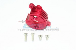 GPM T3018 ALUMINUM MOTOR MOUNT WITH HEAT SINK FINS 1/8 T3-01 DANCING RIDER 57405 - Red - T3018-R