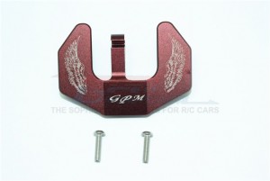 ALUMINUM REAR WING TRANSPONDER DECK 1/8 T3-01 DANCING RIDER-57405 - T3331R-BR