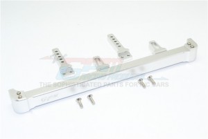 ALUMINIUM REAR BUMPER 1/10 ELECTRIC 4WD TRX4 DEFENDER TRAIL CRAWLER - Silver - TRX4330RB-S