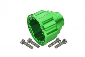 GPM UDR011 ALUMINUM FRONT / CENTER DIFF CASE 8581 TRAXXAS 1/7 UNLIMITED DESERT RACER PRO-SCALE CAR 4X4 85076-4 - Green - UDR011-G