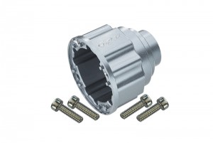 GPM UDR011 ALUMINUM FRONT / CENTER DIFF CASE 8581 TRAXXAS 1/7 UNLIMITED DESERT RACER PRO-SCALE CAR 4X4 85076-4 - UDR011-S