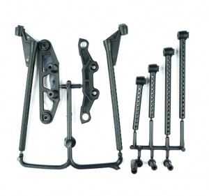 3RACING   SAK-MG19 Bumper Set For 1/10 RC M-Chassis SAKURA Mini MG - SAK-MG19