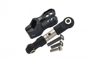 GPM UDR16025 ALUMINUM SERVO HORN WITH SST ADJUSTABLE TIE RODS 1/7 UNLIMITED DESERT RACER PRO-SCALE 4X4-85076-4 - UDR16025-BK