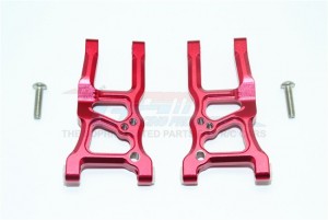 GPM GT056 ALUMINUM REAR SUSPENSION ARMS TRAXXAS 1/10 4WD FORD GT4-TEC 2.0 / 4-TEC 3.0 - 93054 - Red - GT056-R