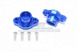 ALUMINUM REAR AXLE ADAPTERS (ENCLOSED DESIGN) 1/8 T3-01 DANCING RIDER-57405 - T3022A-B