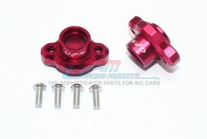 ALUMINUM REAR AXLE ADAPTERS (ENCLOSED DESIGN) 1/8 T3-01 DANCING RIDER-57405 - T3022A-R