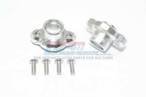 ALUMINUM REAR AXLE ADAPTERS (ENCLOSED DESIGN) 1/8 T3-01 DANCING RIDER-57405 - T3022A-S