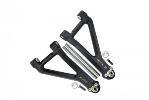 GPM UDR054 ALLOY FRONT UPPER SUSPENSION ARM 8531 TRAXXAS 1/7 UNLIMITED DESERT RACER PRO-SCALE 4X4-85076-4 - Black - UDR054-BK