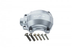 GPM UDR012A ALUMINUM FRONT GEAR BOX COVER 8580 TRAXXAS 1/7 UNLIMITED DESERT RACER 85076-4 - Silver - UDR012A-S