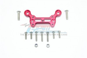 ALUMINUM FRONT DIRT GUARD MOUNT 1/8 4WD RTR TYPHON 6S BLX BRUSHLESS BUGGY - Red - MAO015-R