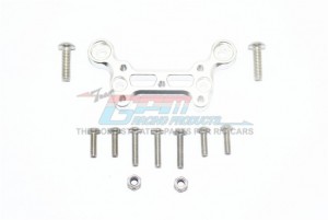 ALUMINUM FRONT DIRT GUARD MOUNT 1/8 4WD RTR TYPHON 6S BLX BRUSHLESS BUGGY - Silver - MAO015-S