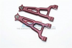 GPM SB054 ALUMINUM FRONT UPPER SUSPENSION ARM  1/10 4WD ROCK REY BRUCHLESS ROCK RACER-LOS03009T1/T2 - SB054-BR