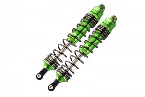 GPM UDR139R ALUMINUM REAR SPRING DAMPERS (139MM) 1/7 UNLIMITED DESERT RACER PRO-SCALE 4X4-85076-4 - Green - UDR139R-G-BEBK
