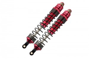 GPM UDR139R ALUMINUM REAR SPRING DAMPERS (139MM) 1/7 UNLIMITED DESERT RACER PRO-SCALE 4X4-85076-4 - Red - UDR139R-R-BEBK