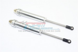 GPM UDR160RX ALUMINIUM REAR INTERNAL SHOCKS (160MM) 1/7 UNLIMITED DESERT RACER PRO-SCALE 4X4-85076-4 - Silver - UDR160RX-S-BEBK