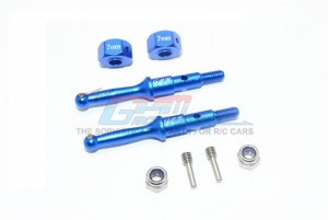 ALUMINUM LOWER GEAR COVER 1/8 T3-01 DANCING RIDER-57405 - Blue - T3023R/7MM-B