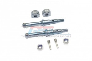 ALUMINUM LOWER GEAR COVER 1/8 T3-01 DANCING RIDER-57405 - Gun silver - T3023R/7MM-GS