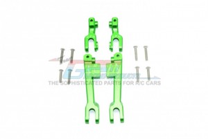 GPM UDR312FR ALUMINUM FRONT & REAR SWAY BAR TRAXXAS 1/7 UNLIMITED DESERT RACER - Green - UDR312FR-G