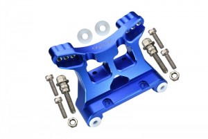 GPM SB028 ALUMINUM FRONT DAMPER MOUNT LOS254039 LOSI 1/6 SUPER BAJA REY 4X4 - Blue - SB028-B