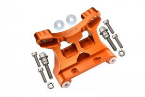 GPM SB028 ALUMINUM FRONT DAMPER MOUNT LOS254039 LOSI 1/6 SUPER BAJA REY 4X4 - Orange - SB028-OR