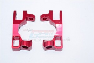 ALLOY C-HUB TRAXXAS SLASH 4X4 & LOW-CG 68086-2 - Red - SLA019-R