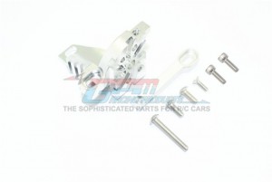 ALUMINUM MOTOR MOUNT WITH HEAT SINK FINS TRAXXAS 1/7 UNLIMITED DESERT RACER - Silver - UDR018-S