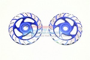 GPM SB010/DISK ALUMINUM BRAKE DISK WITH SILVER LINING LOSI 1/6 SUPER BAJA REY 4X4 - SB010/DISK-B
