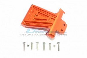 GPM SB330F ALUMINUM FRONT BUMPER MOUNT TEAM LOSI 1/6 SUPER BAJA REY 4X4 - Orange - SB330F-OR
