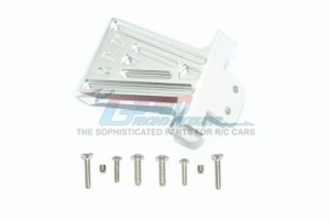 GPM SB330F ALUMINUM FRONT BUMPER MOUNT TEAM LOSI 1/6 SUPER BAJA REY 4X4 - Silver - SB330F-S
