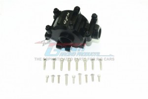 GPM SB012 ALUMINUM FRONT GEAR BOX TEAM LOSI-1/6 SUPER BAJA REY 4X4 - Black - SB012-BK