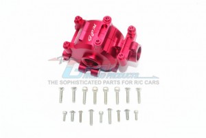 GPM SB012 ALUMINUM FRONT GEAR BOX TEAM LOSI-1/6 SUPER BAJA REY 4X4 - Red - SB012-R