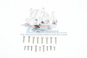 GPM SB012 ALUMINUM FRONT GEAR BOX TEAM LOSI-1/6 SUPER BAJA REY 4X4 - Silver - SB012-S