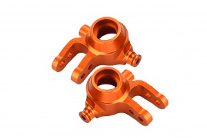 GPM SLA021 ALLOY FRONT KNUCKLE ARM TRAXXAS SLASH 4X4 & LOW-CG 68086-2 - Orange - SLA021-OR
