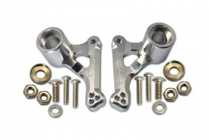 GPM ER2027R ALUMINUM REAR ROCKER ARM SET 1/10 ELECTRIC 4WD E-REVO VXL BRUSHLESS 86086 - Silver - ER2027R-S