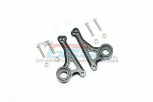 GPM ER2027F ALUMINUM FRONT ROCKER ARM SET 1/10 ELECTRIC 4WD E-REVO VXL BRUSHLESS 86086 - Black - ER2027F-BK