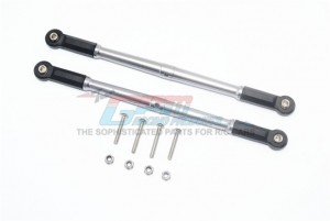 GPM BR014 ALUMINUM ADJUSTABLE REAR UPPER CHASSIS LINK TIE RODS LOSI 1/10 BAJA REY DESERT TRUCK LOS03008 - BR014-GS